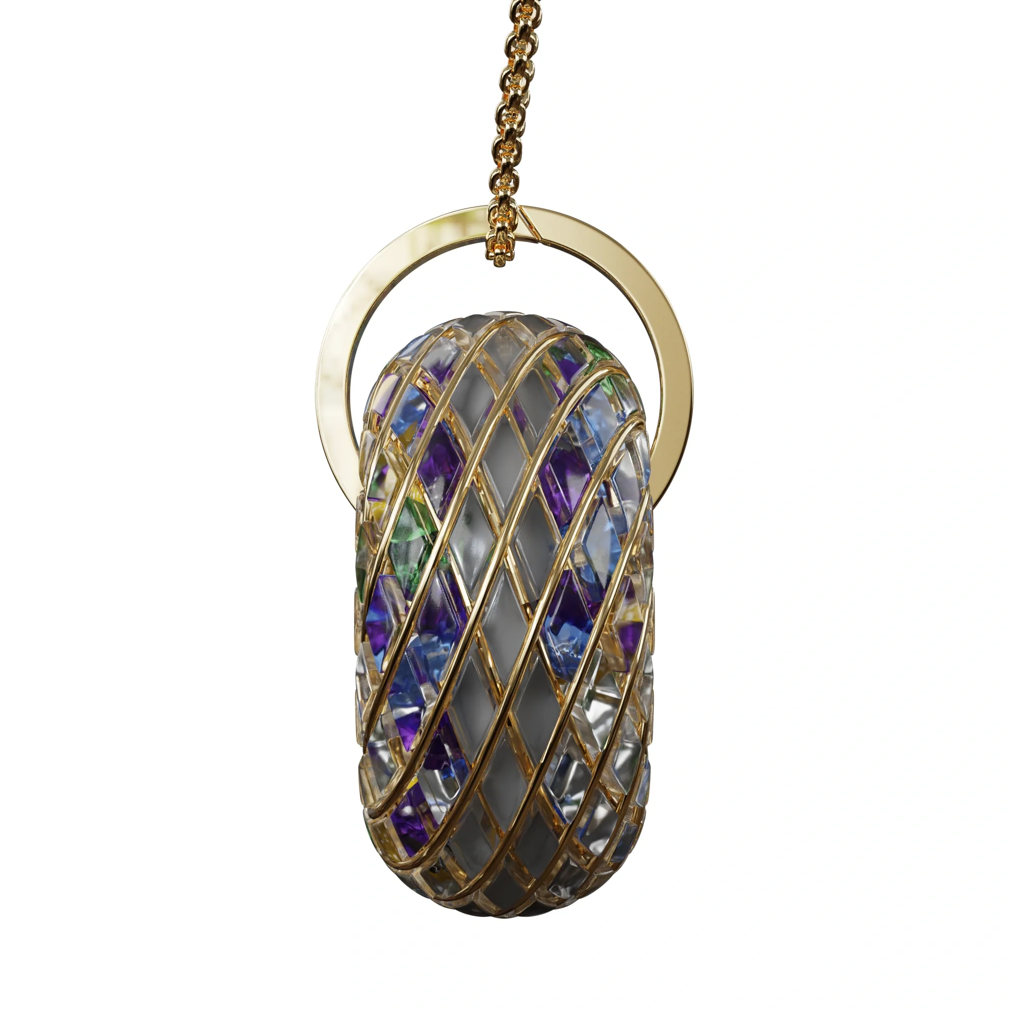 Classic Custom iTorus iZ Crystal Toroidal Pendant - Image 10