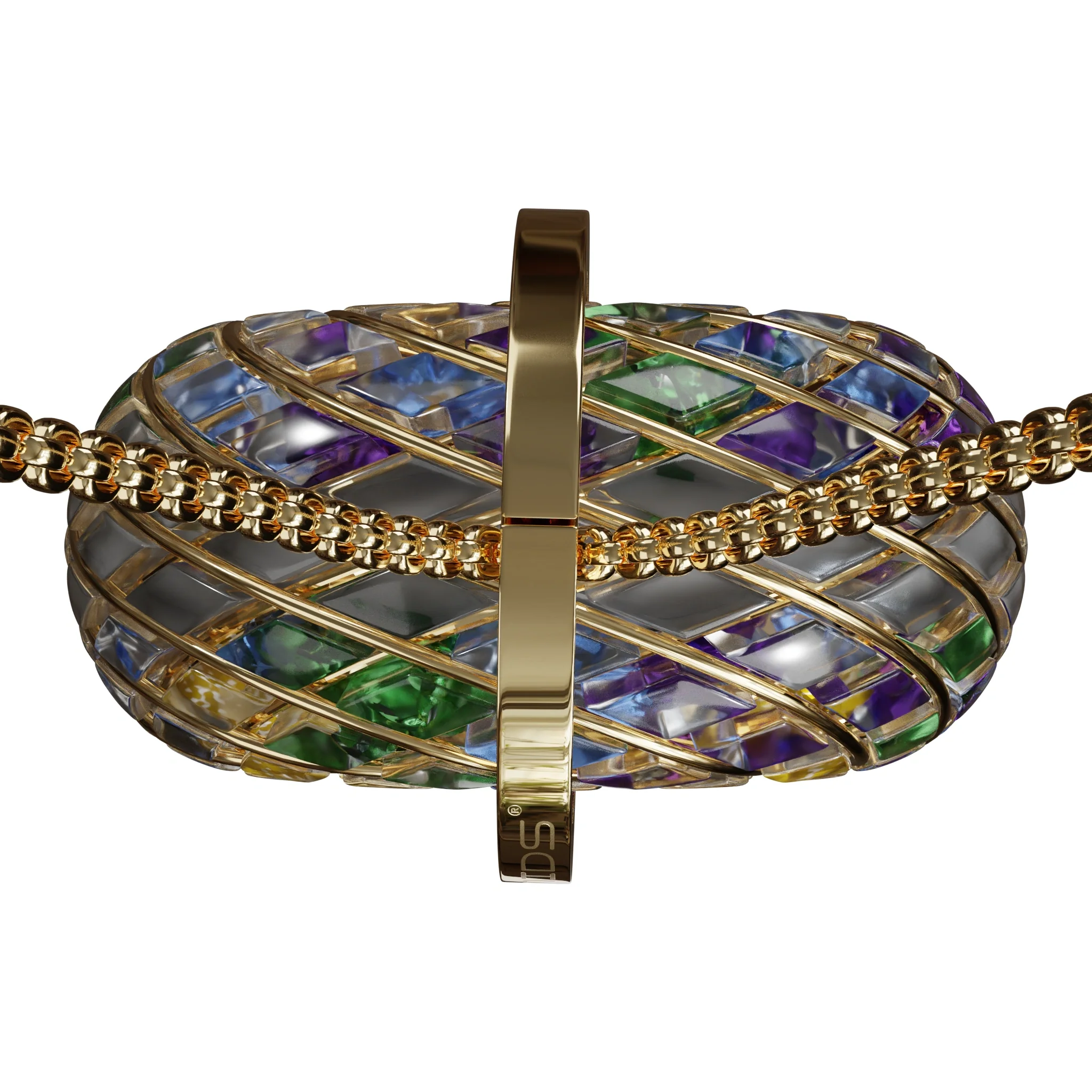 Classic Custom iTorus iZ Crystal Toroidal Pendant - Image 11