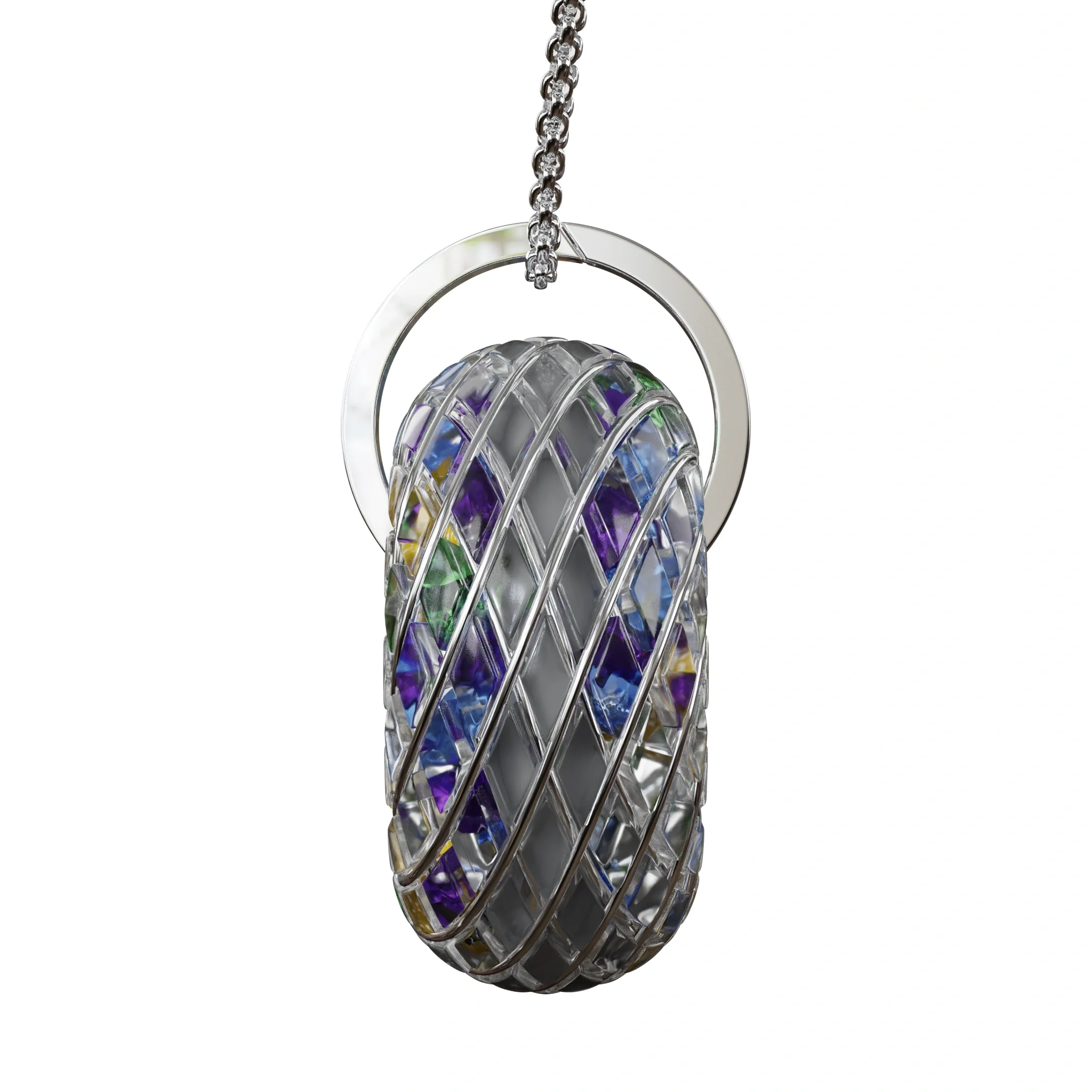 Classic Custom iTorus iZ Crystal Toroidal Pendant - Image 8