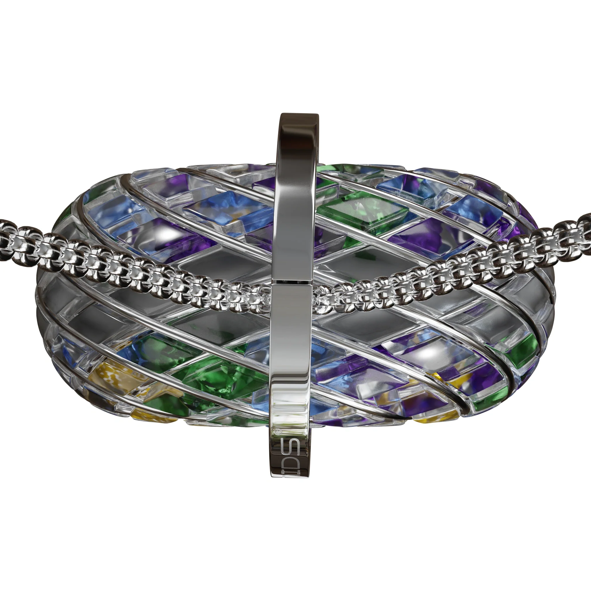 Classic Custom iTorus iZ Crystal Toroidal Pendant - Image 9