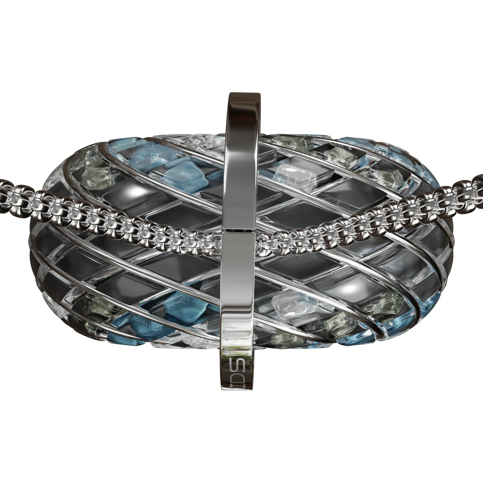 Custom Superluminal Spiral iZ Crystal Toroidal Pendant - Image 12