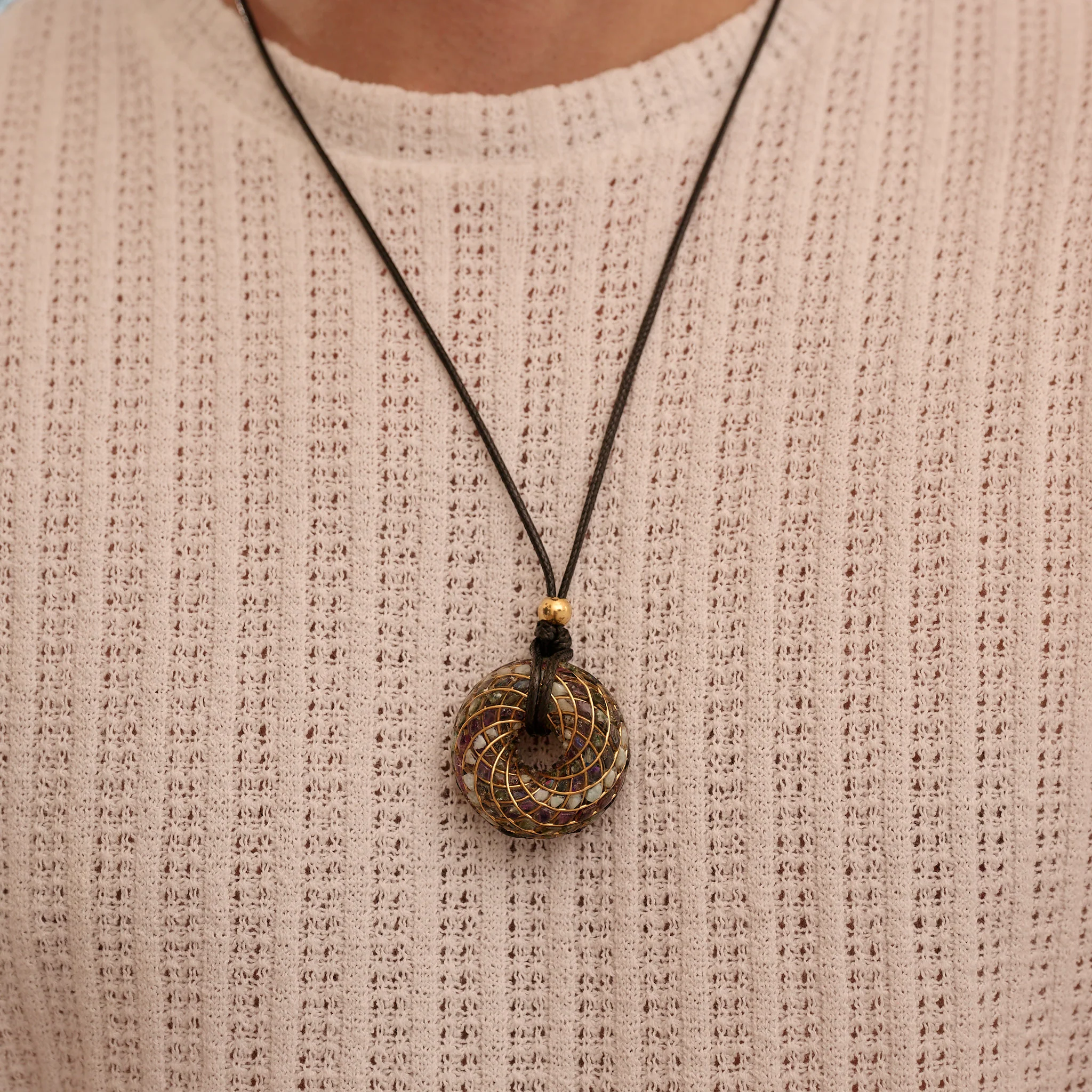 Custom Superluminal Spiral iZ Crystal Toroidal Pendant - Image 7