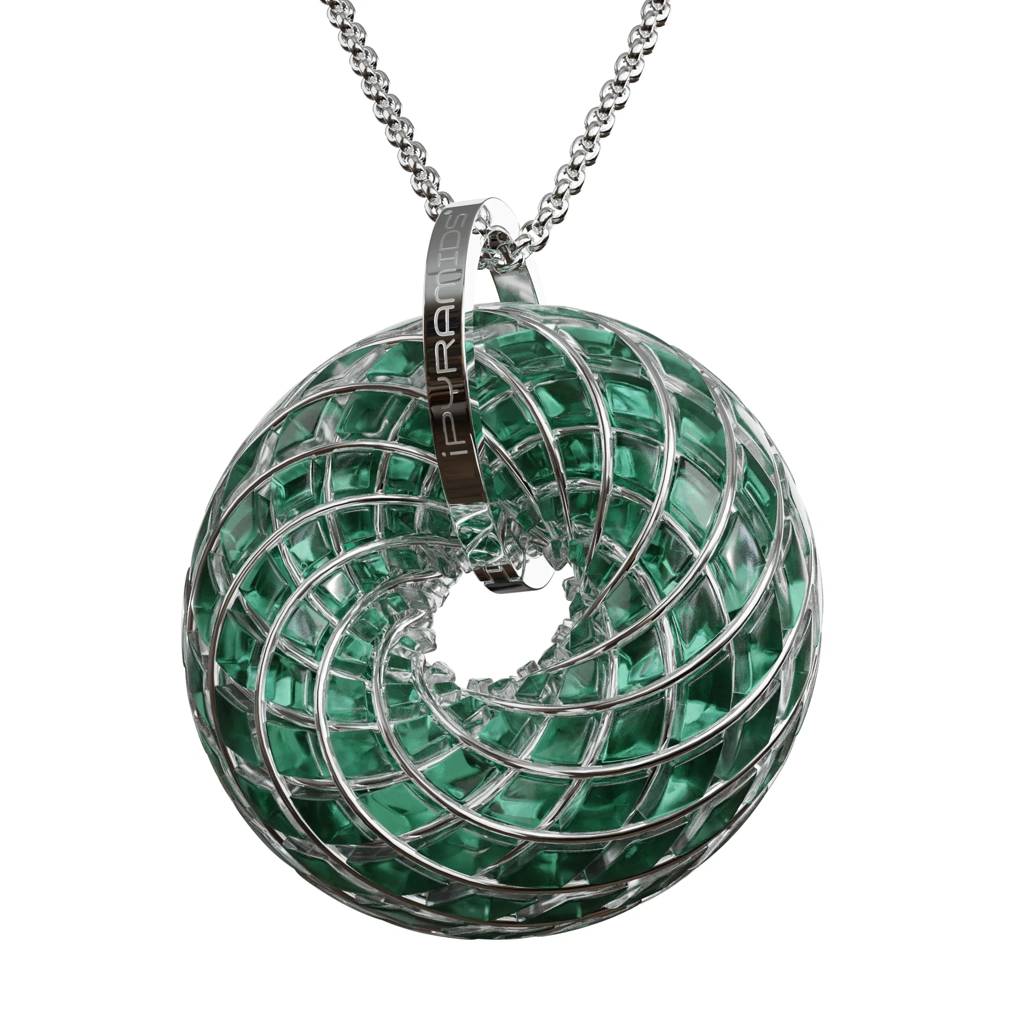 Heart Stone iTorus iZ Crystal Toroidal Pendant - Image 12