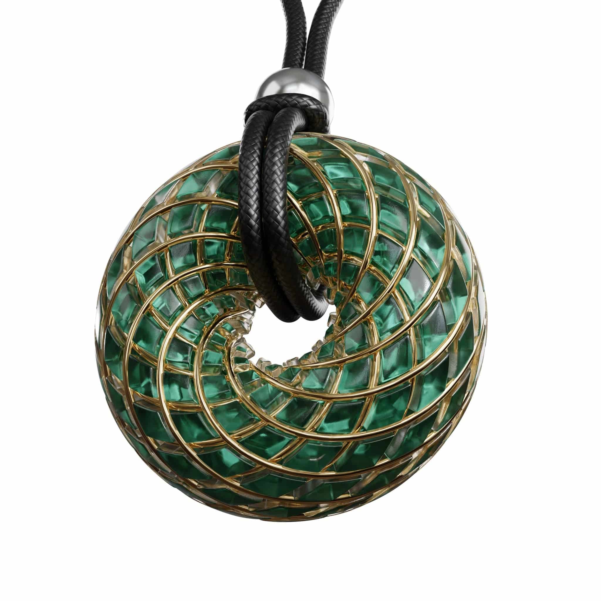 Heart Stone iTorus iZ Crystal Toroidal Pendant - Image 15