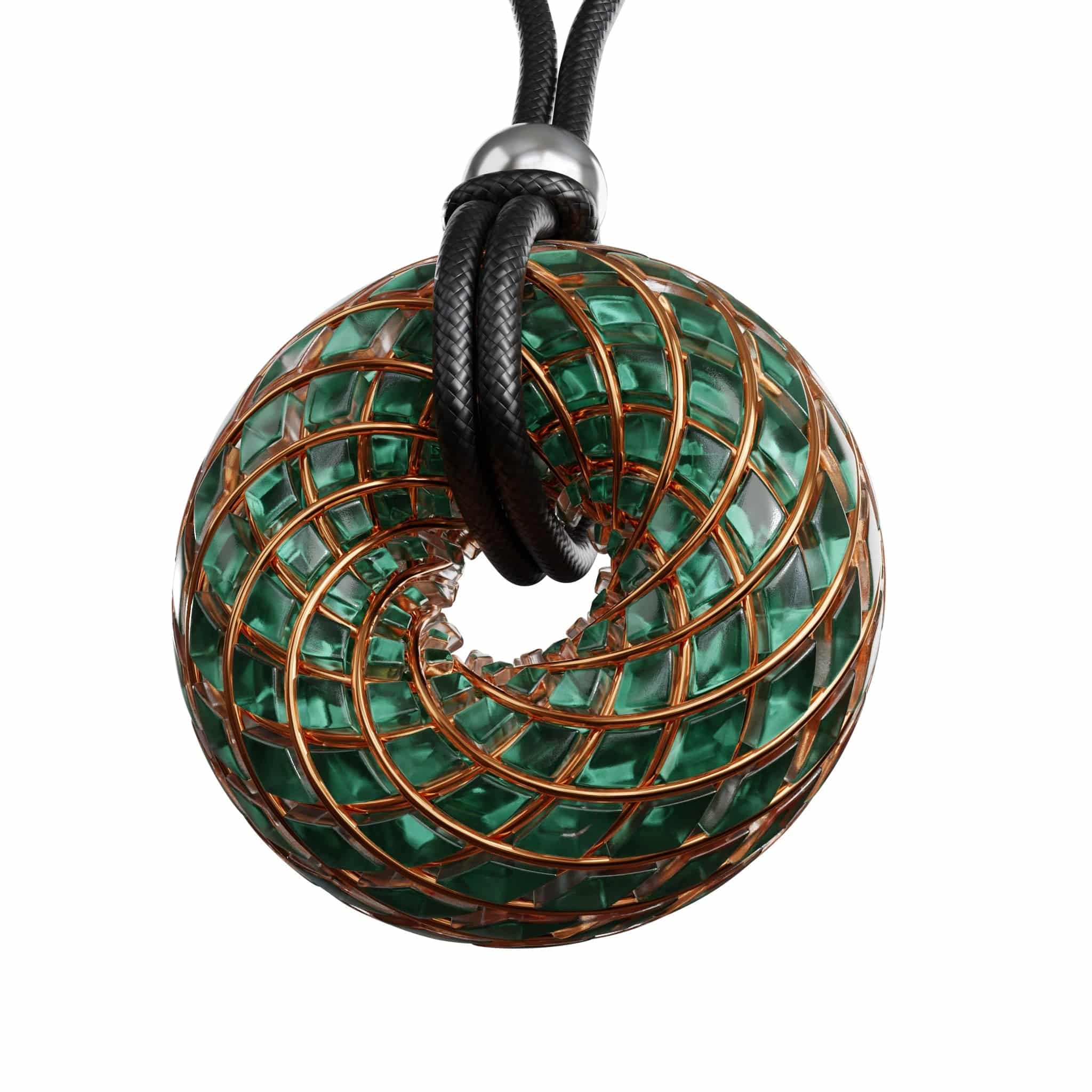 Heart Stone iTorus iZ Crystal Toroidal Pendant - Image 17