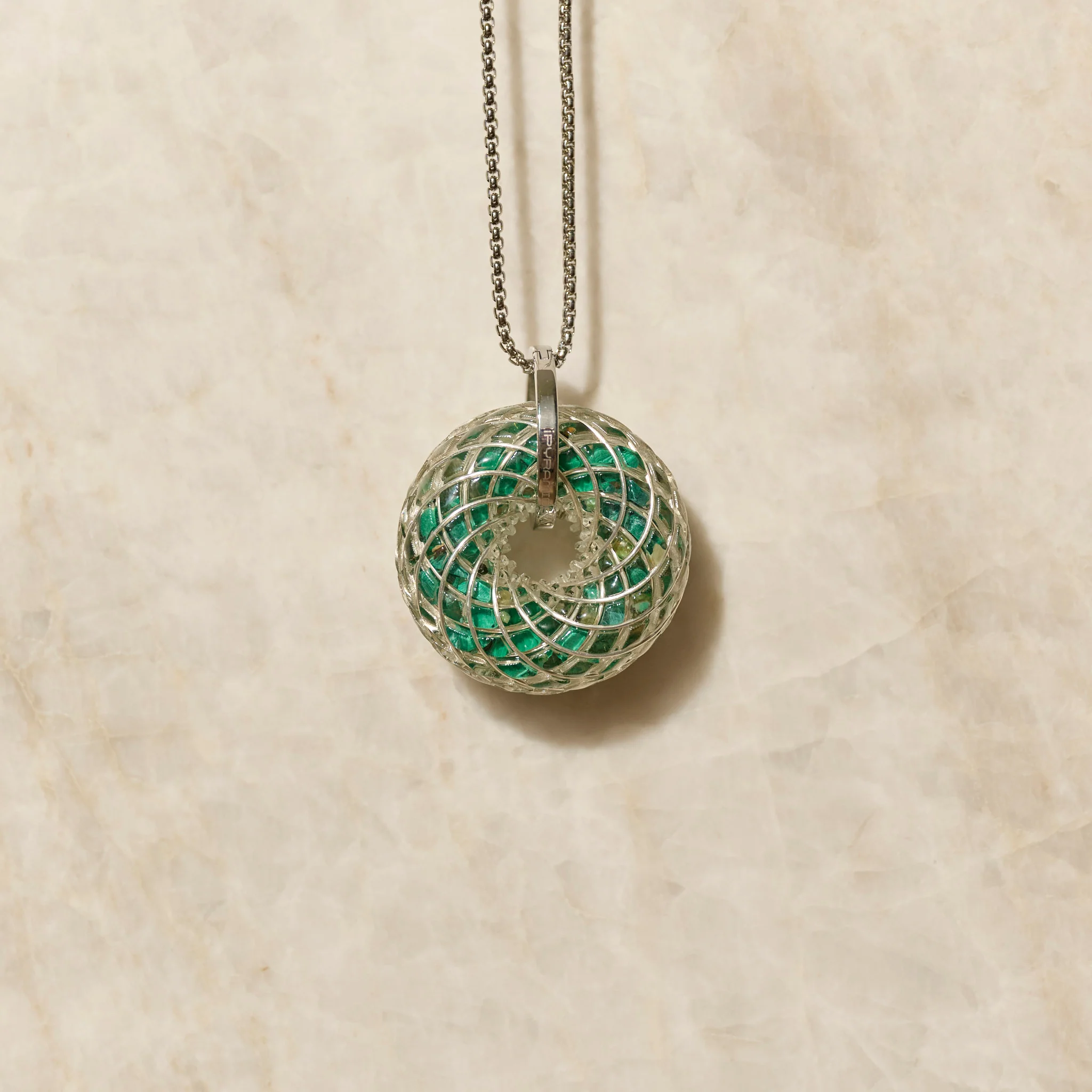 Heart Stone iTorus iZ Crystal Toroidal Pendant - Image 5