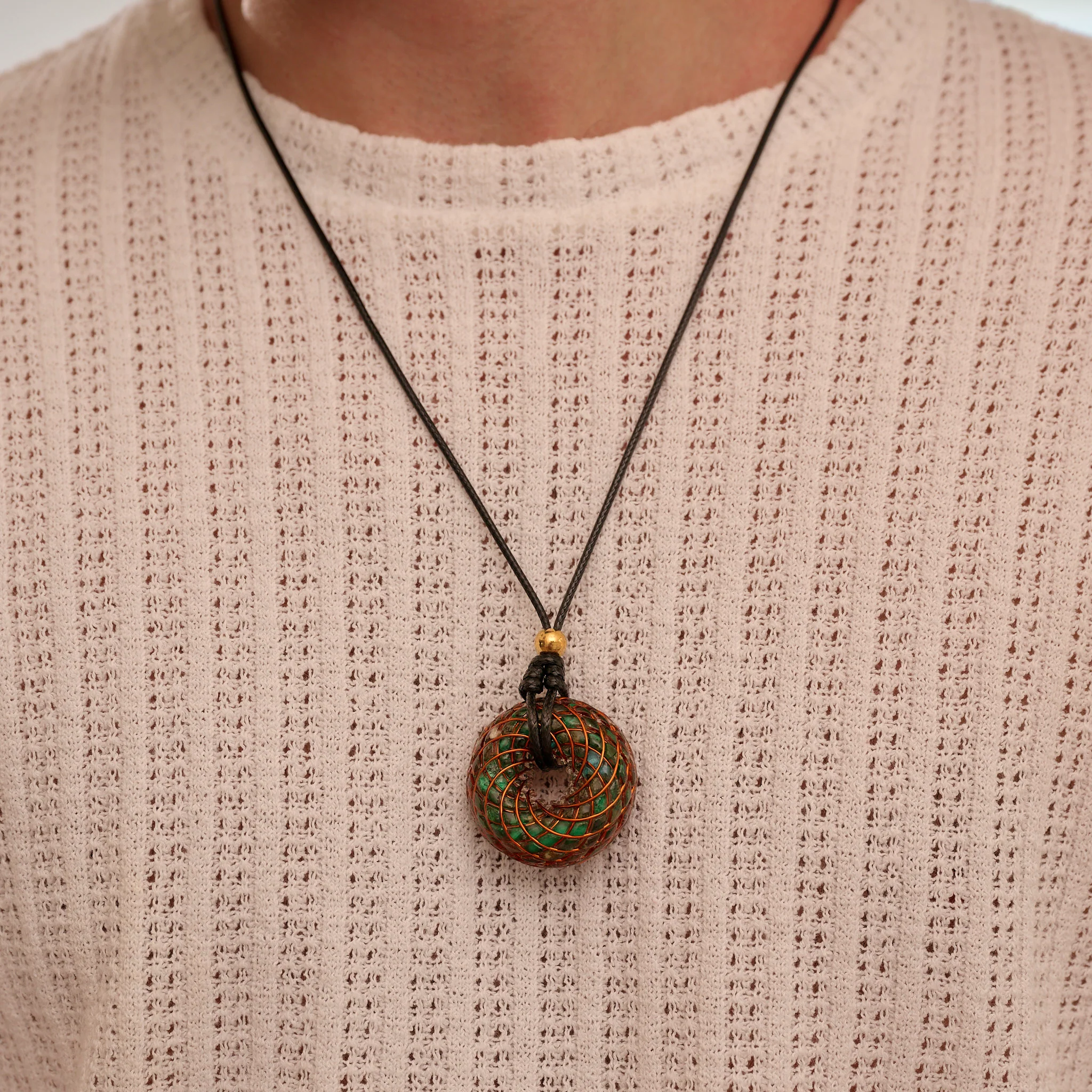 Heart Stone iTorus iZ Crystal Toroidal Pendant - Image 8