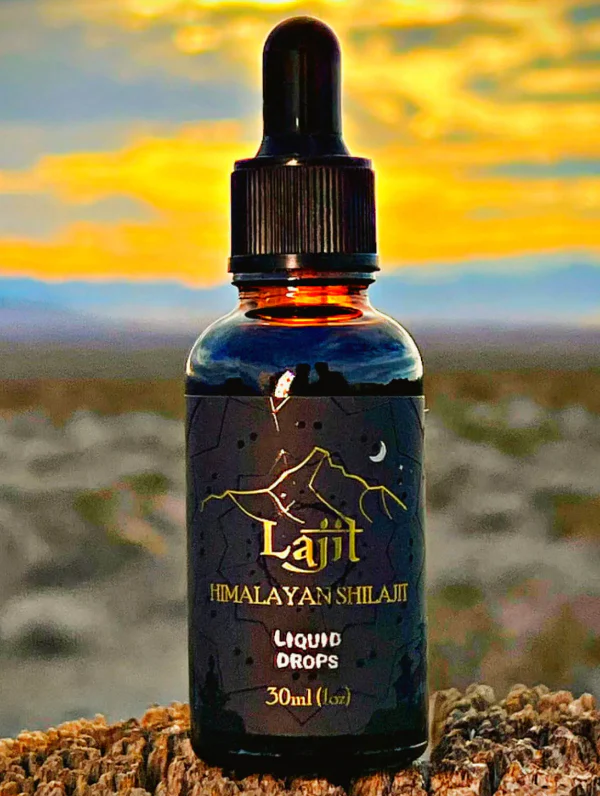 Lajit Himalayan Shilajit Liquid Drops (30ml) - Image 3